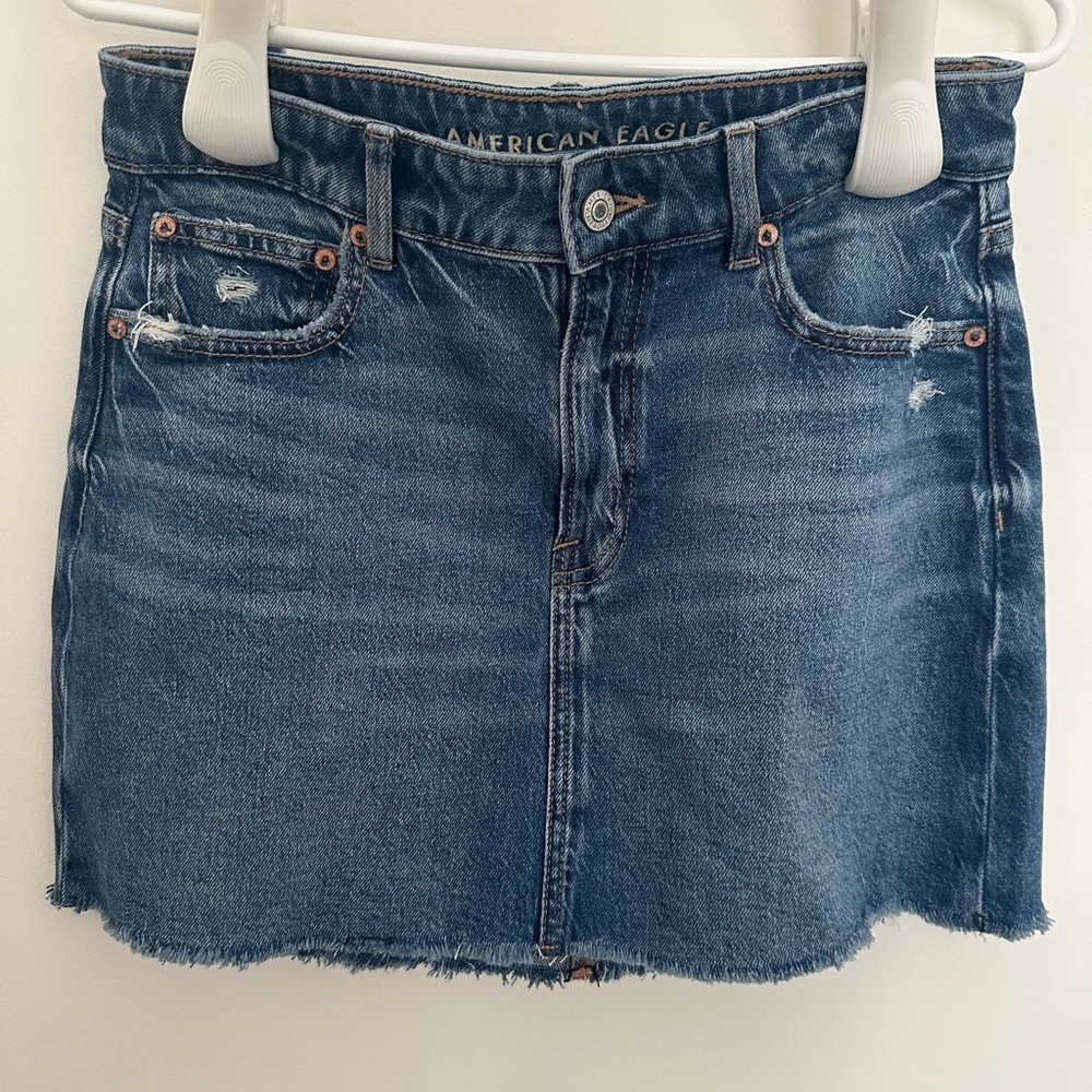 NWT American Eagle Denim Mini Skirt